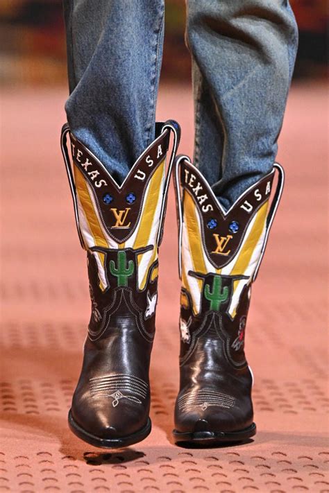 louis vuitton boots outfit|louis vuitton cowboy boots.